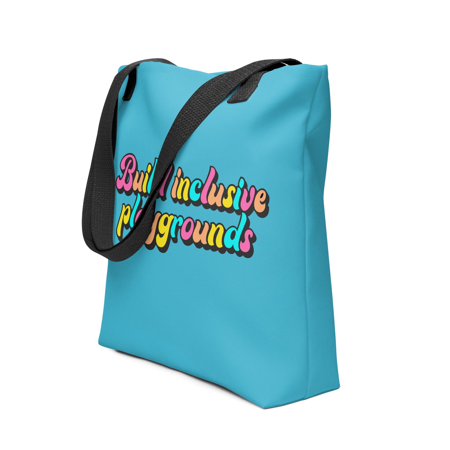 Build Inclusive Playgrounds | Blue | Tote