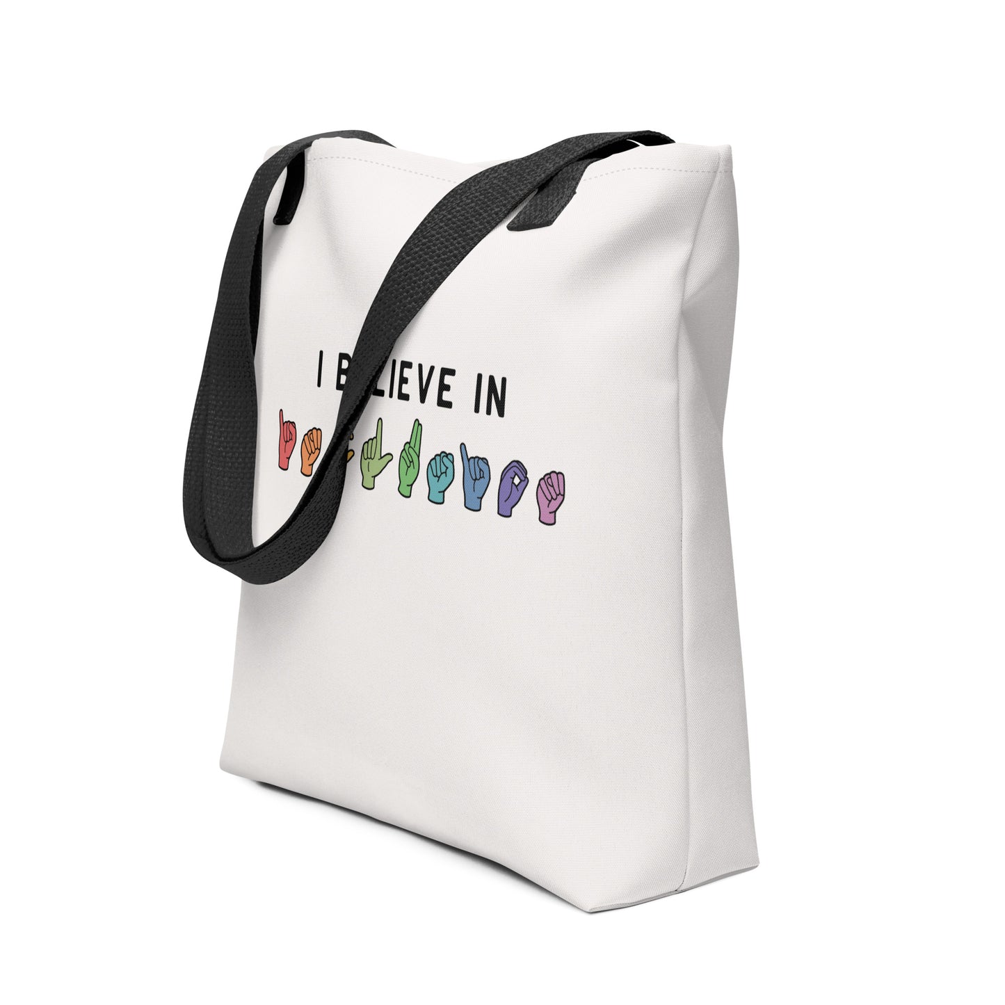 I Believe in Inclusion | Rainbow | Tote