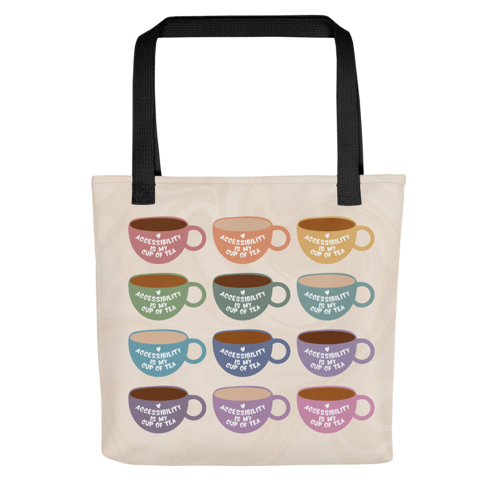 Accessibility is My Cup of Tea | Tote Bag