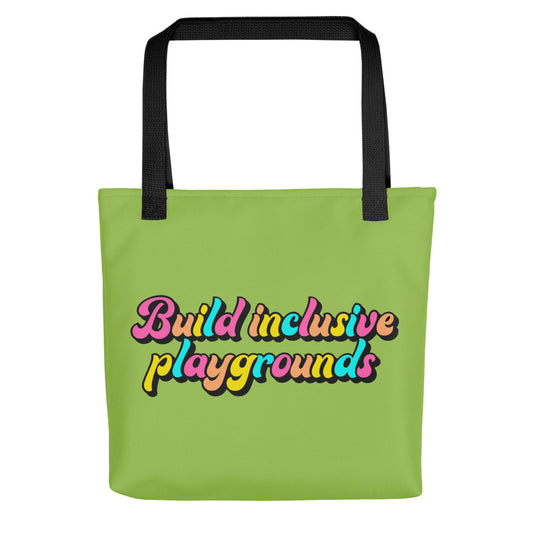 Build Inclusive Playground | Lime | Tote