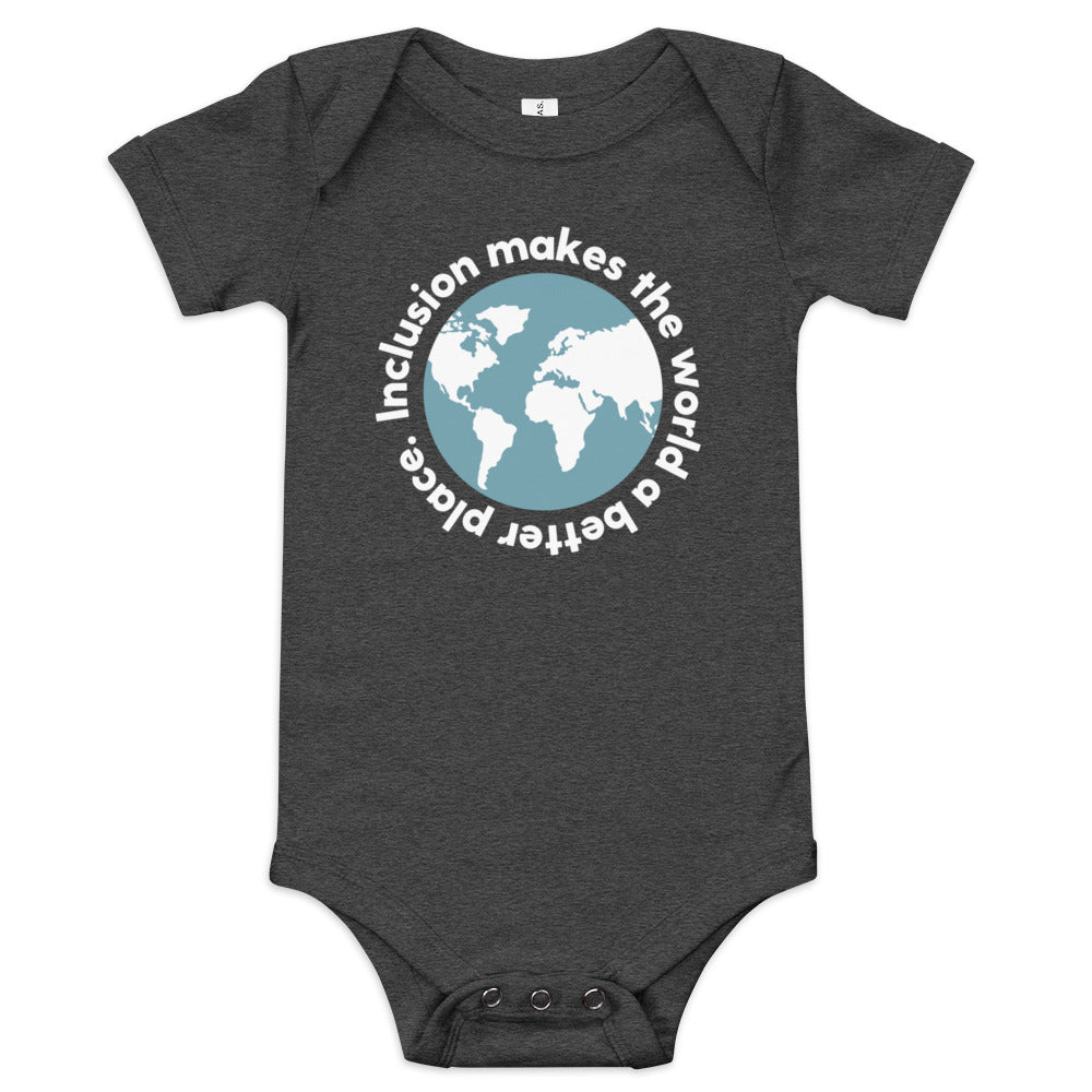 Inclusion Makes the World a Better Place | Baby Onesie