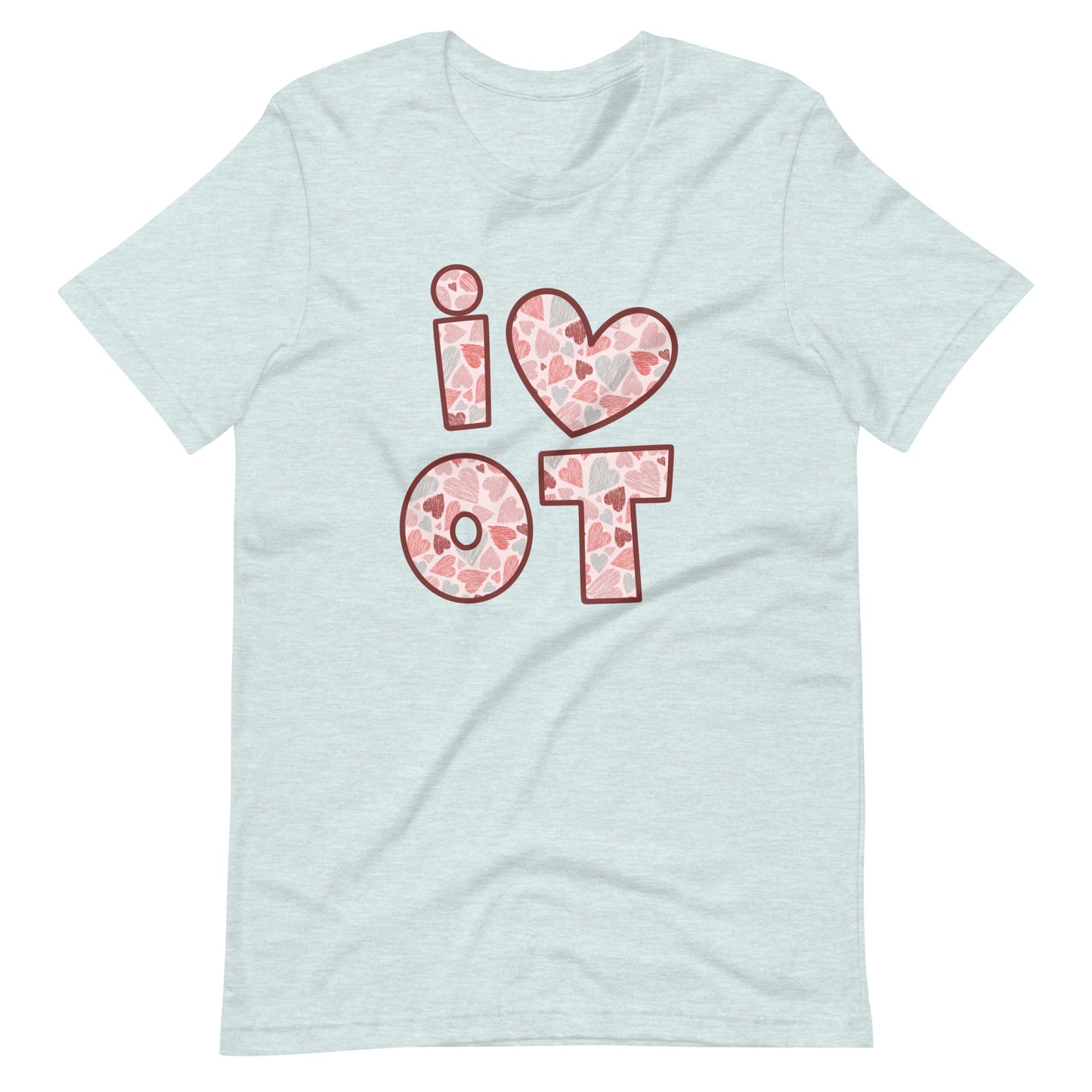 I Love OT | Hearts | Adult Tee