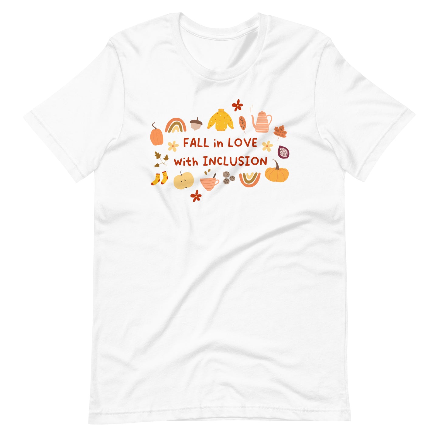 Fall in Love with Inclusion | Adult Unisex Tee
