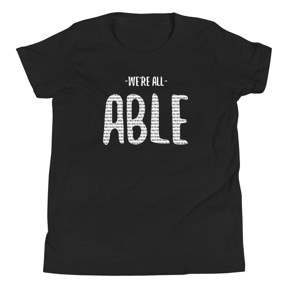 We're All Able | Youth Short Sleeve T-Shirt