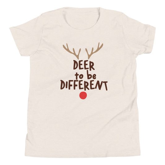 Deer to be Different | Youth Short Sleeve Tee