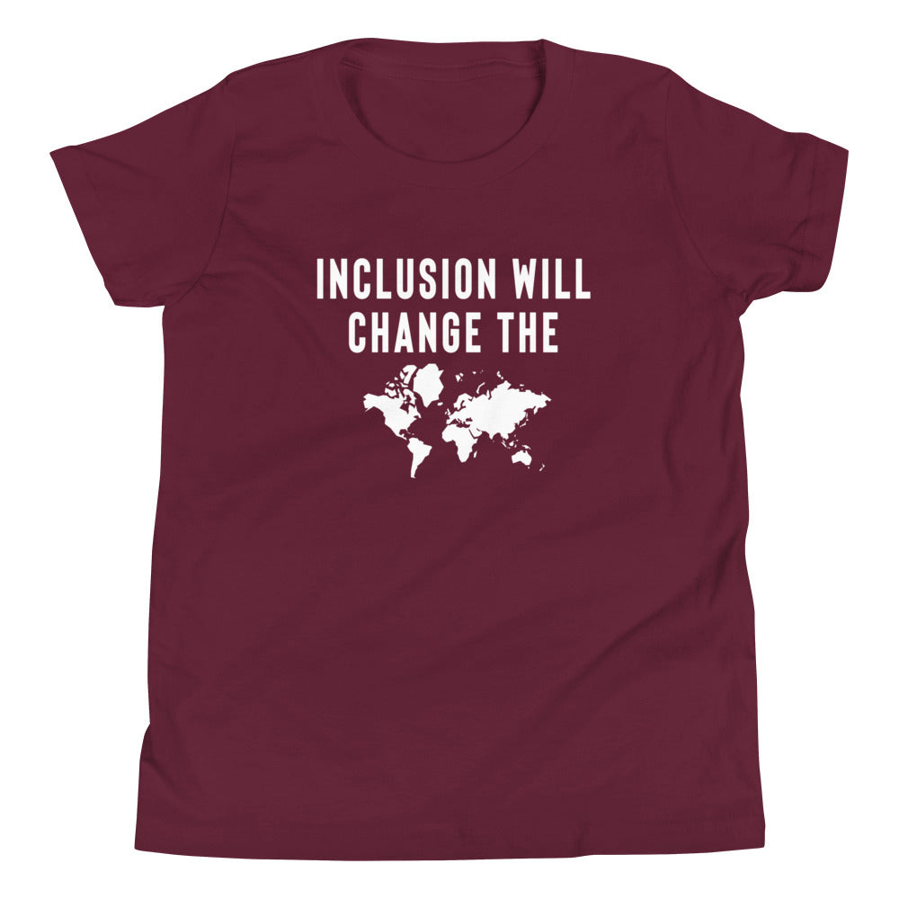 Inclusion Will Change the World | Youth Short Sleeve Tee